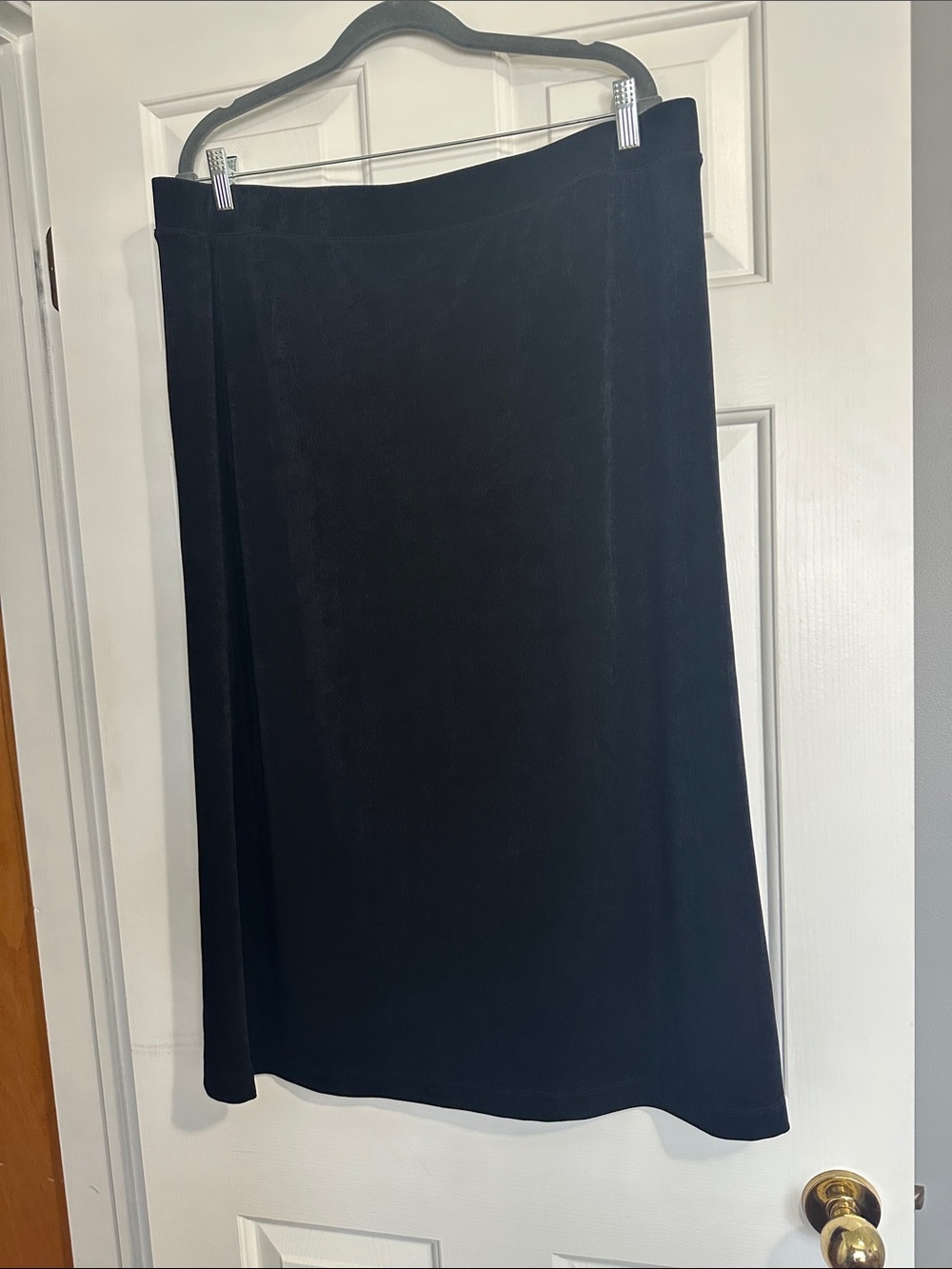 Chicos Traveler Classic Black Women's Skirt Size XL (Chicos 3)